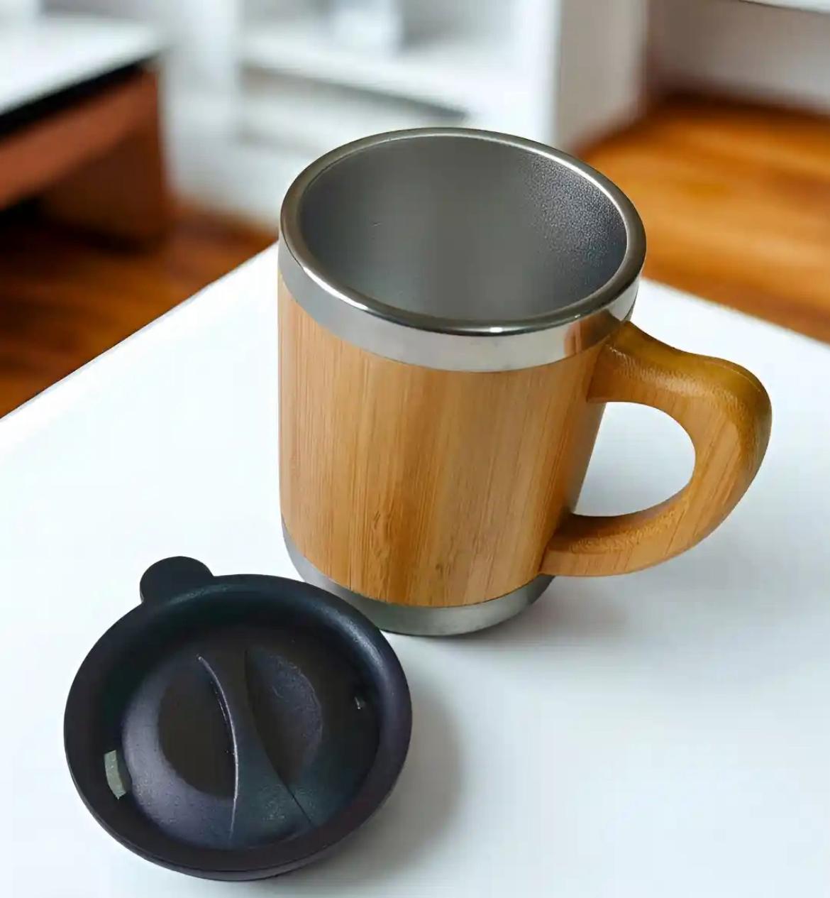 bambo stainless coffee mug