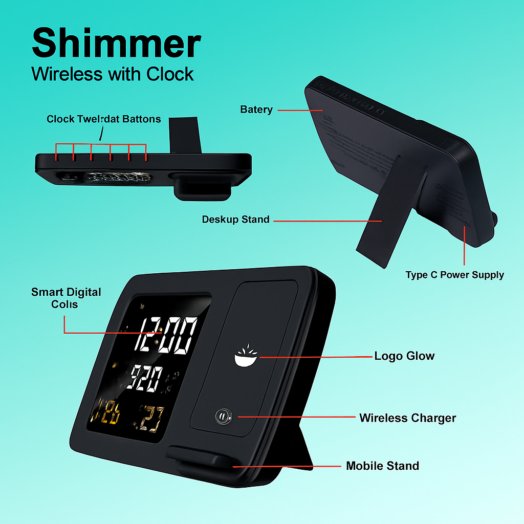 Shimmer Wireless with Clock
