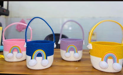 Handmade Baskets (Cotton Jute)