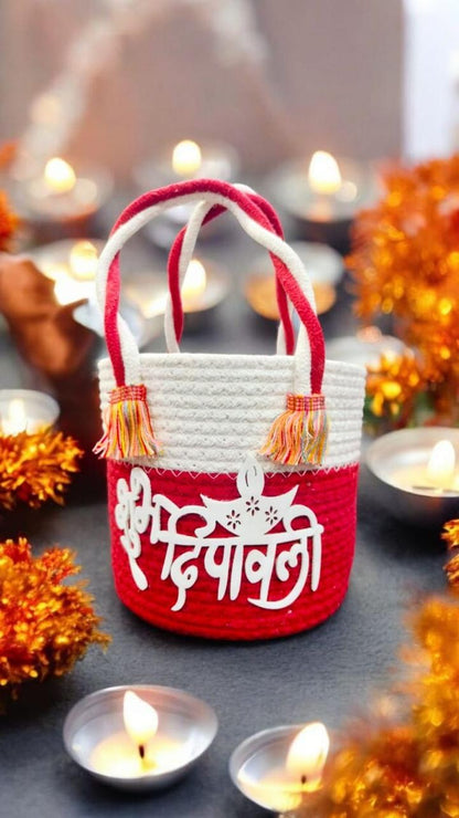 Handmade Baskets (Cotton Jute)