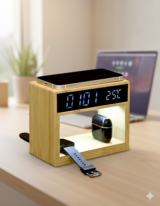 Cypress 6-in-1 Wireless Charging Station
