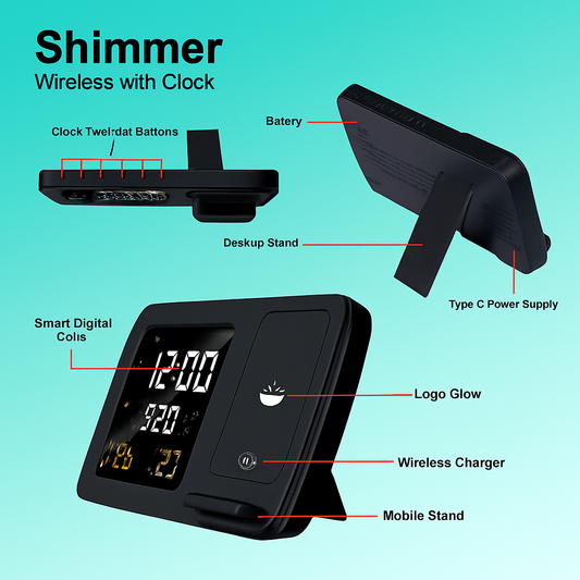 Shimmer Wireless with Clock
