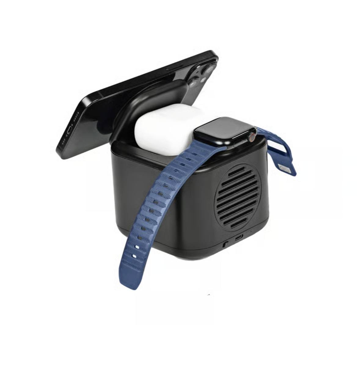 Ignite Bluetooth Speaker with 3 in 1 Wireless Charging