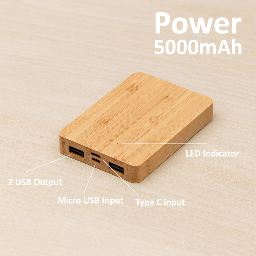 Aspen 5000mAh (Wooden)