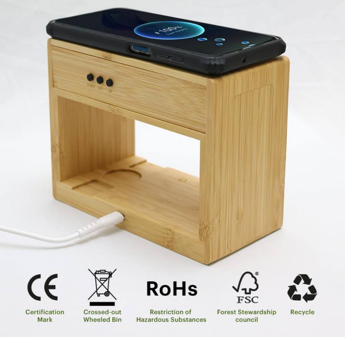 Cypress 6-in-1 Wireless Charging Station
